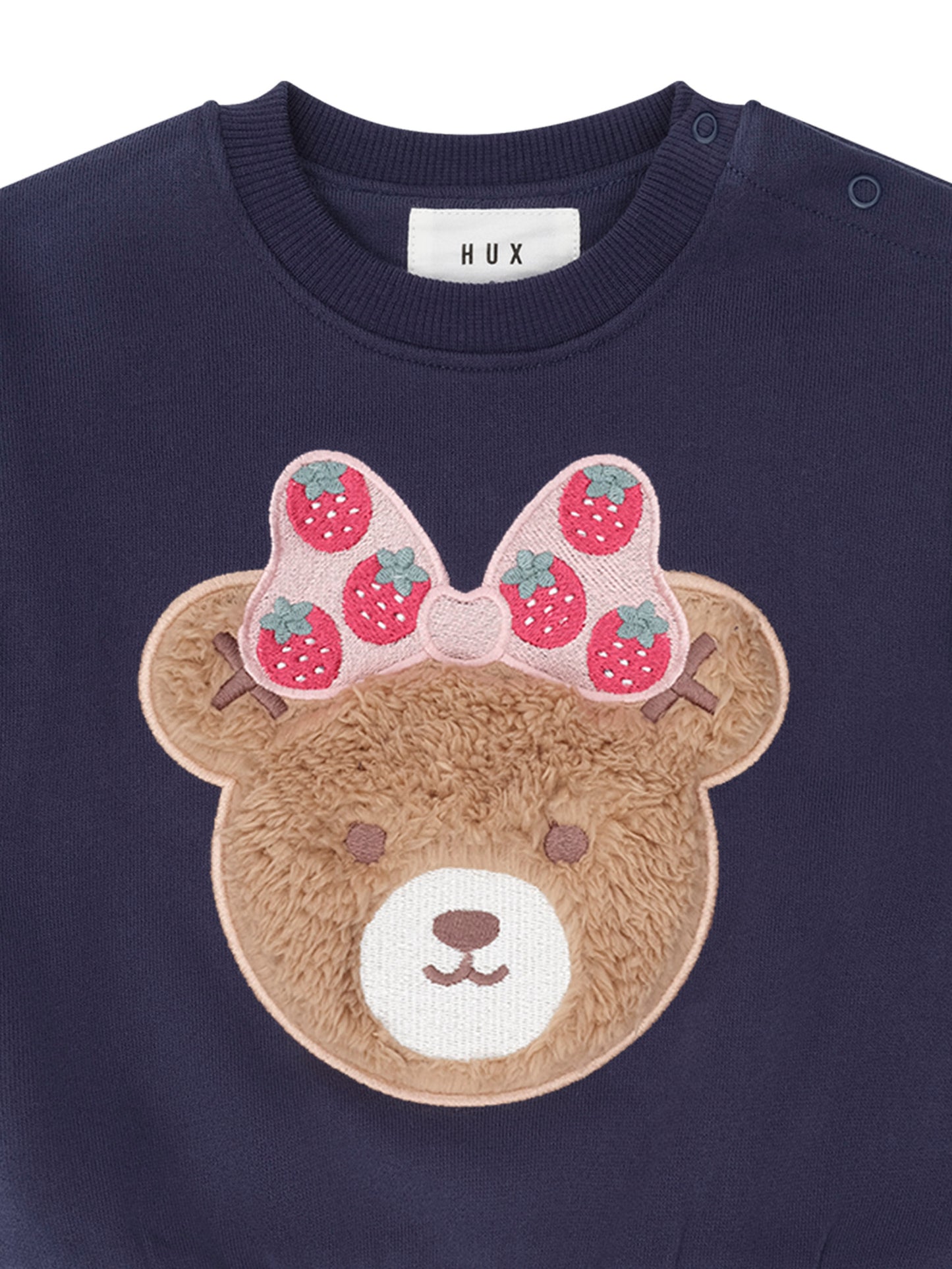 Huxbaby Strawberry Fields Huxette Bow Sweatshirt