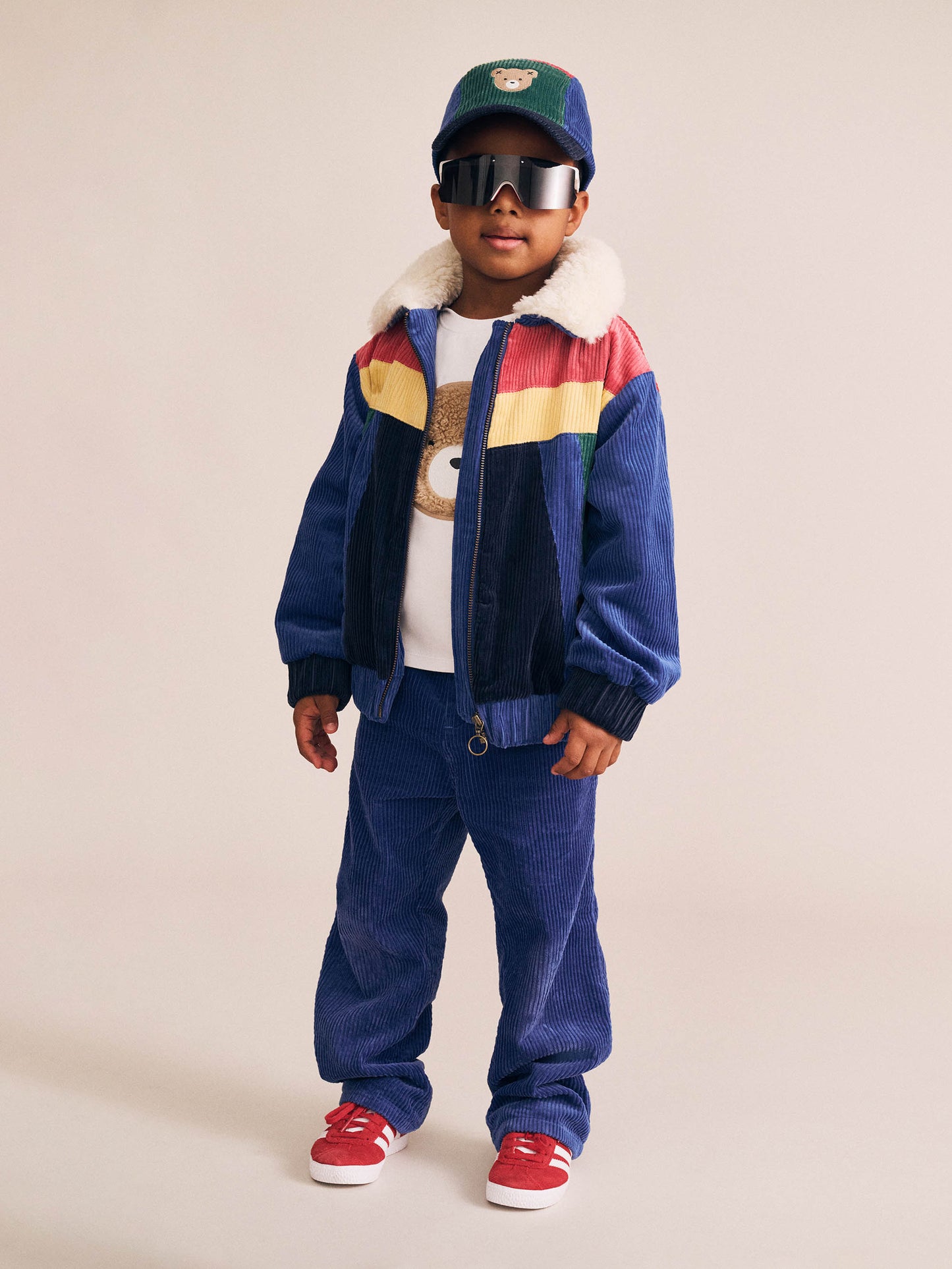 Huxbaby Colour Block Cord Jacket