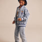 Huxbaby Dreamy Denim Varsity Bomber