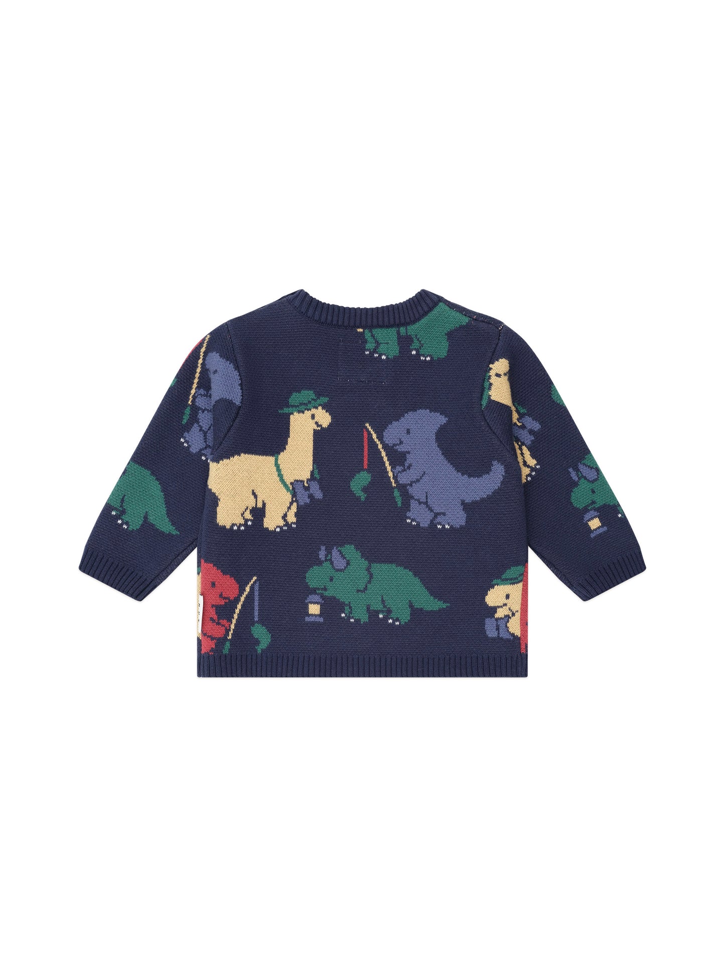 Huxbaby Camping Dino Knit Pullover