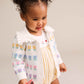 Huxbaby Flower Fields Collar Cardi
