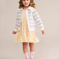 Huxbaby Flower Fields Collar Cardi