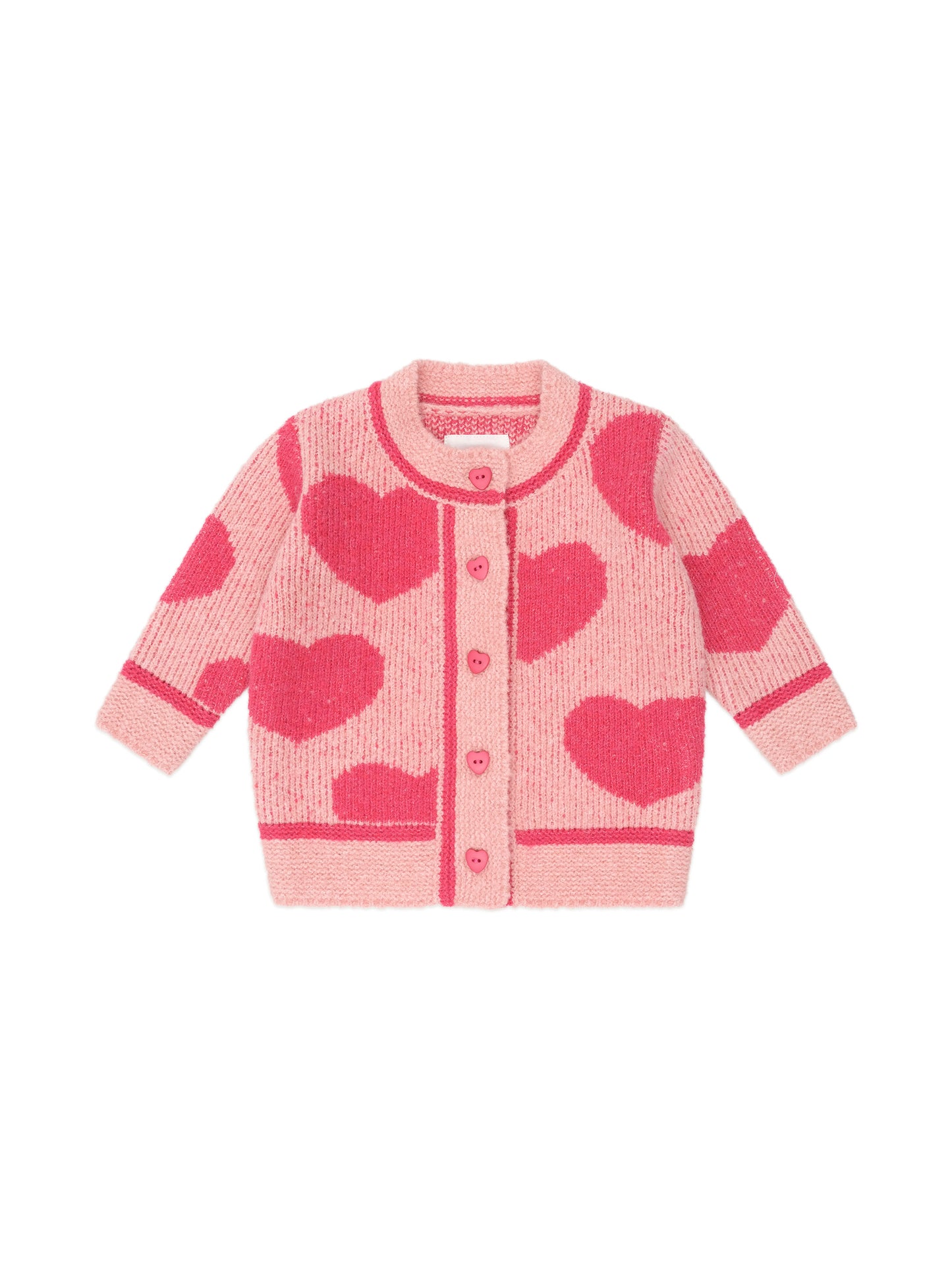 Huxbaby Heart Tipped Cardi
