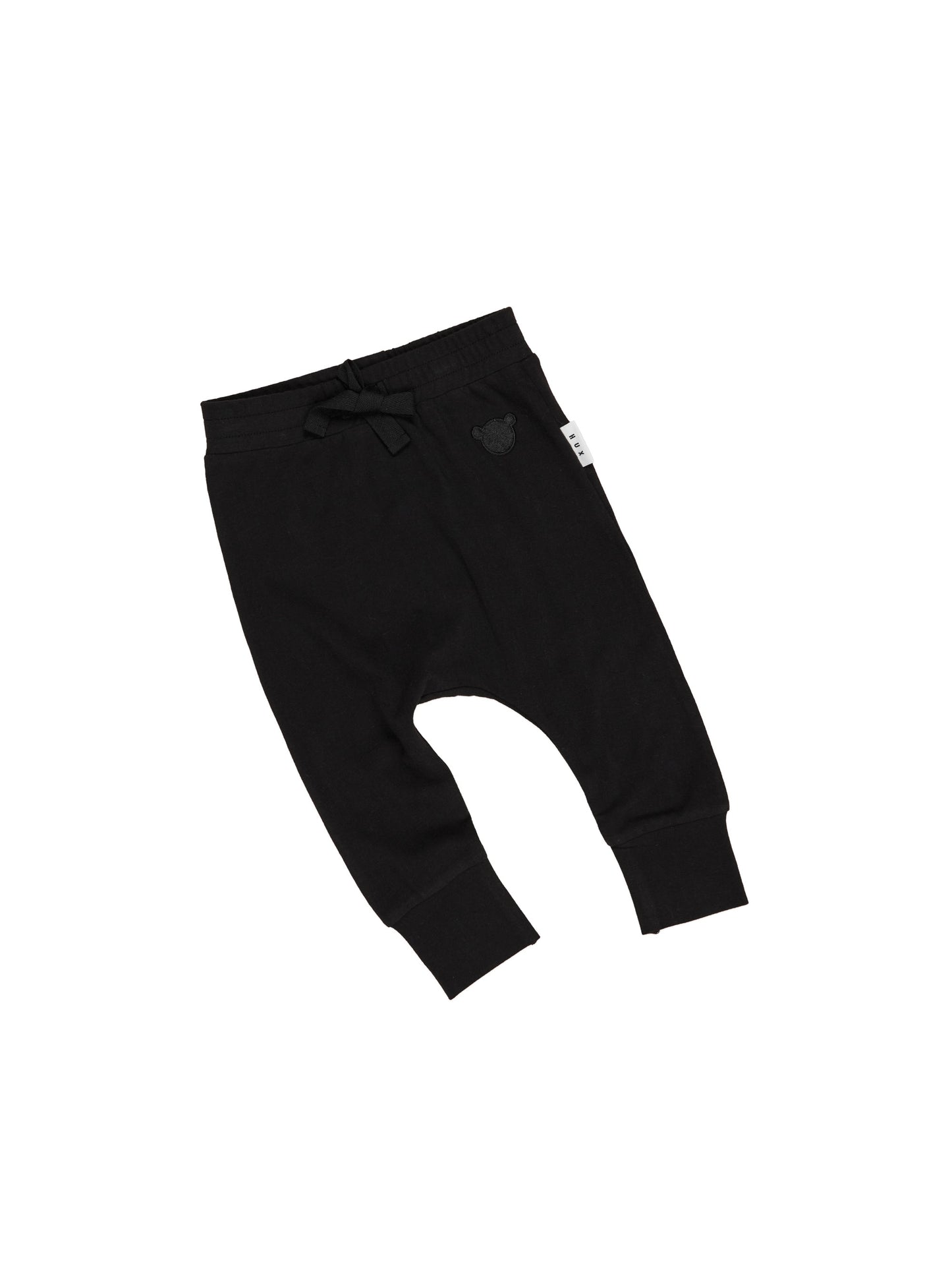 Huxbaby Vintage Black Drop Crotch Pant