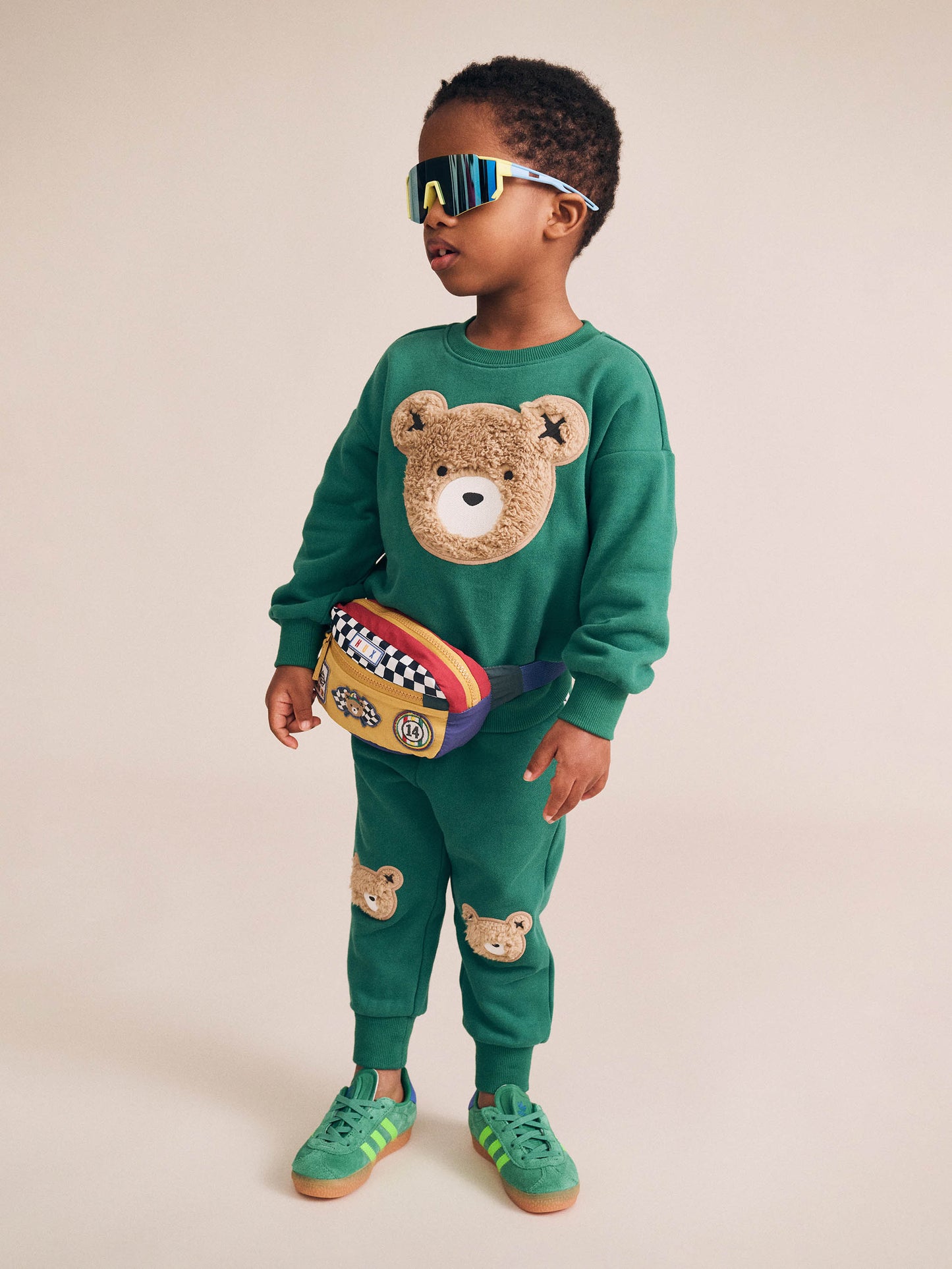 Huxbaby Furry Huxbear Emerald Trackpant