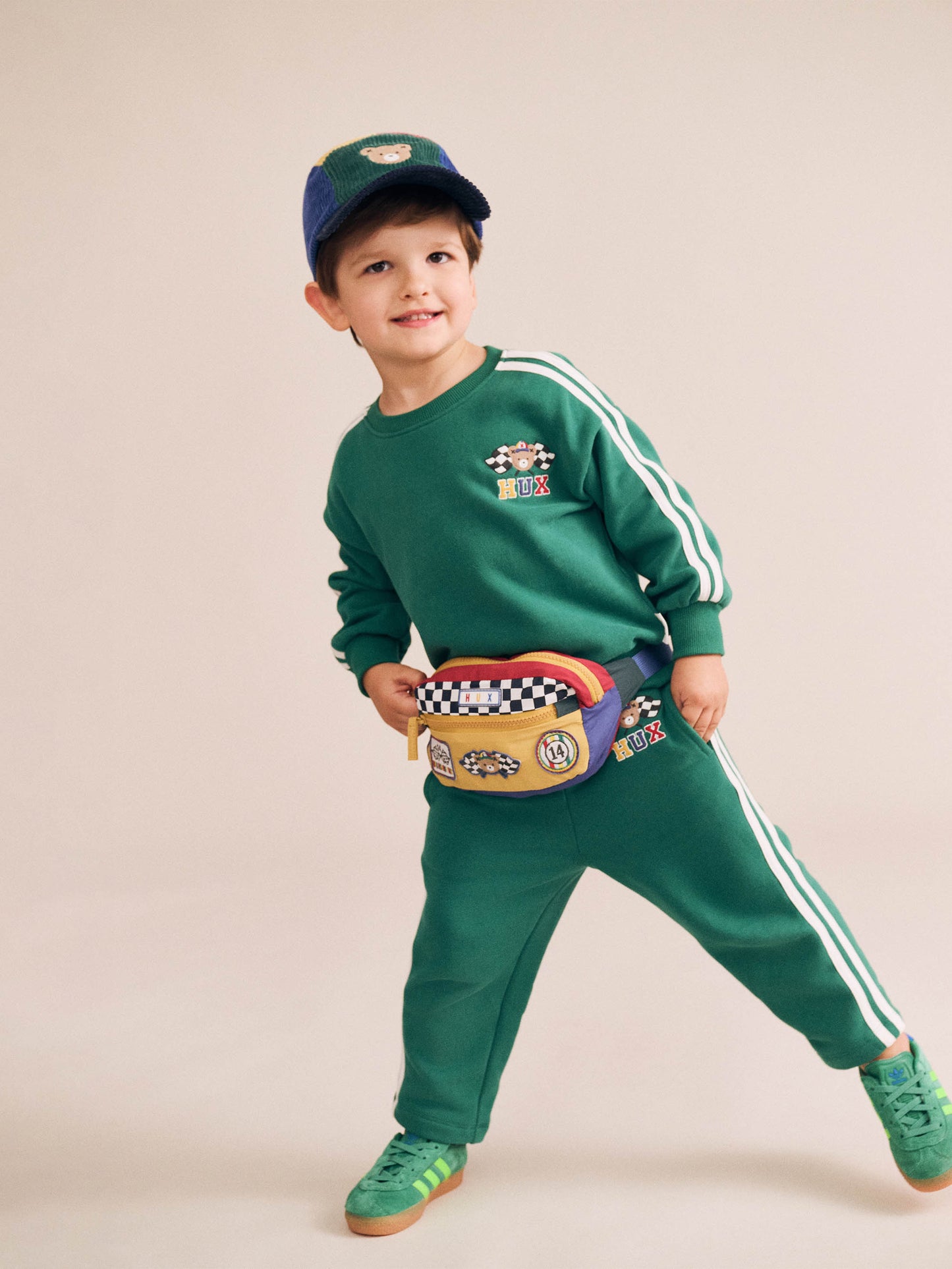 Huxbaby Racer Stripe Trackpant