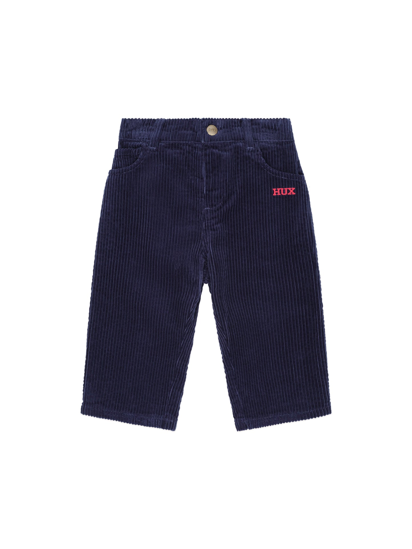 Huxbaby Cord Wide Leg Pant Navy