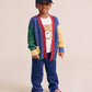 Huxbaby Cord Wide Leg Pant Navy