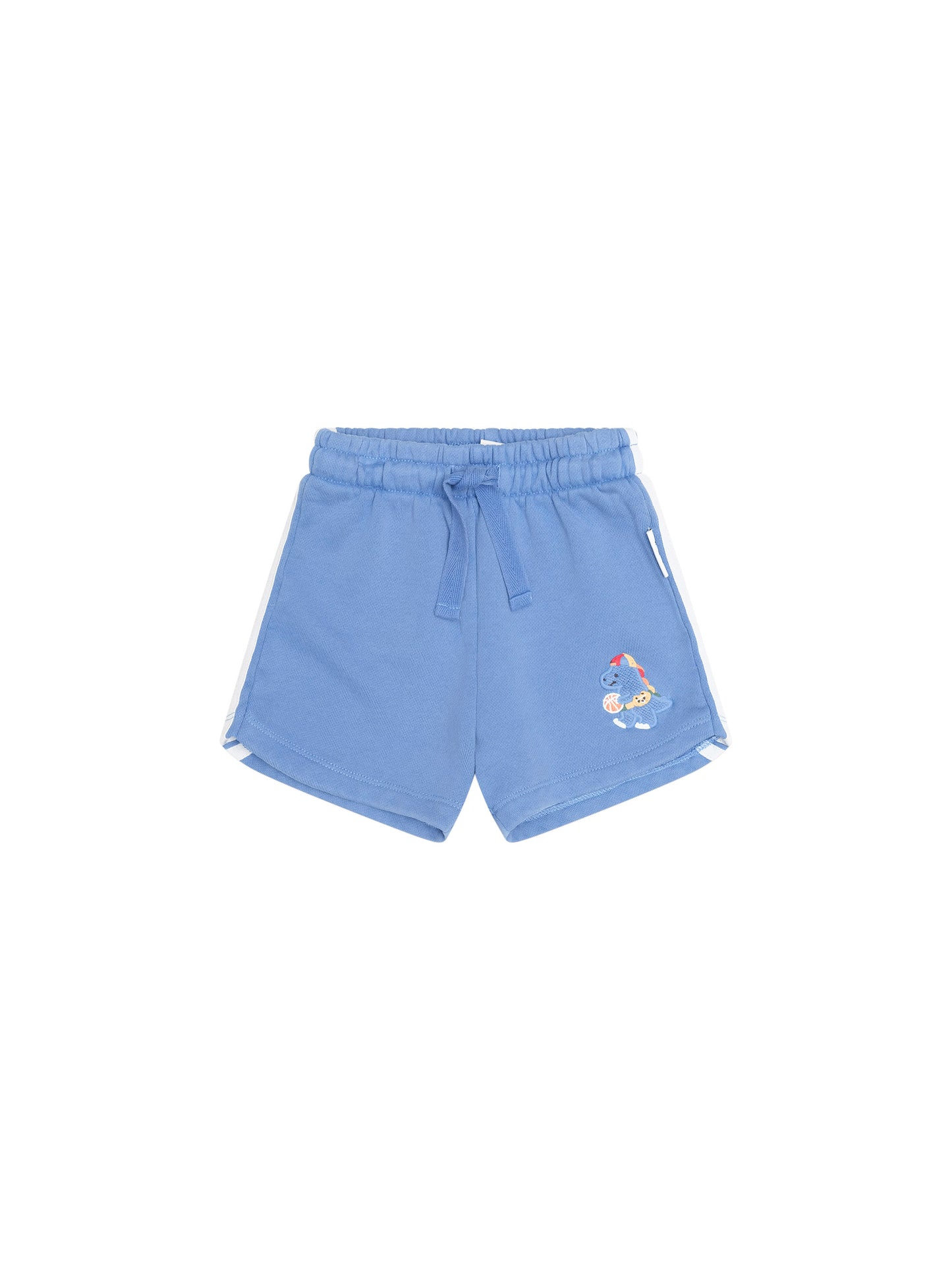 Huxbaby Baller Dino Sporty Short Vintage Blue