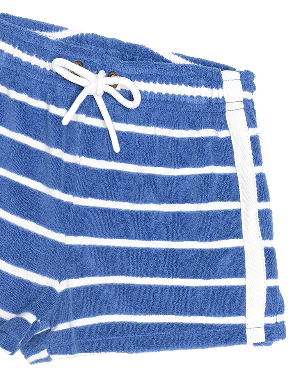 Huxbaby Nautical Stripe Towelling Short Cobalt | White