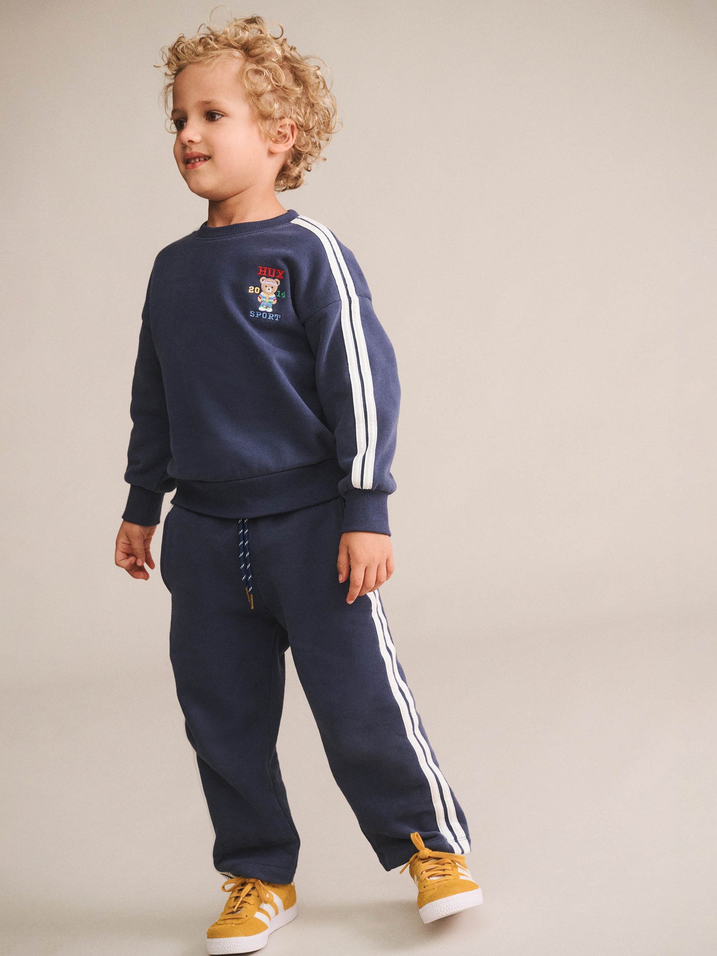 Huxbaby Sporty Stripe Sweatpant Ink