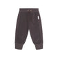 Huxbaby Soft Black Moto Trackpant