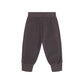 Huxbaby Soft Black Moto Trackpant