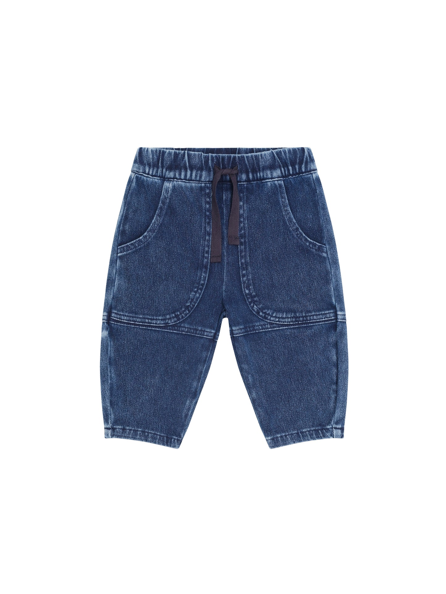 Huxbaby Knit Denim Pocket Pant