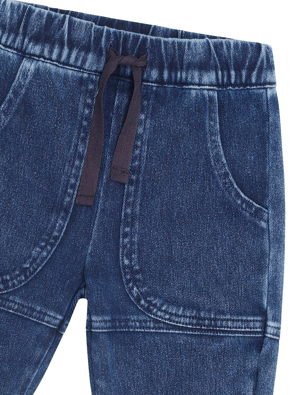 Huxbaby Knit Denim Pocket Pant