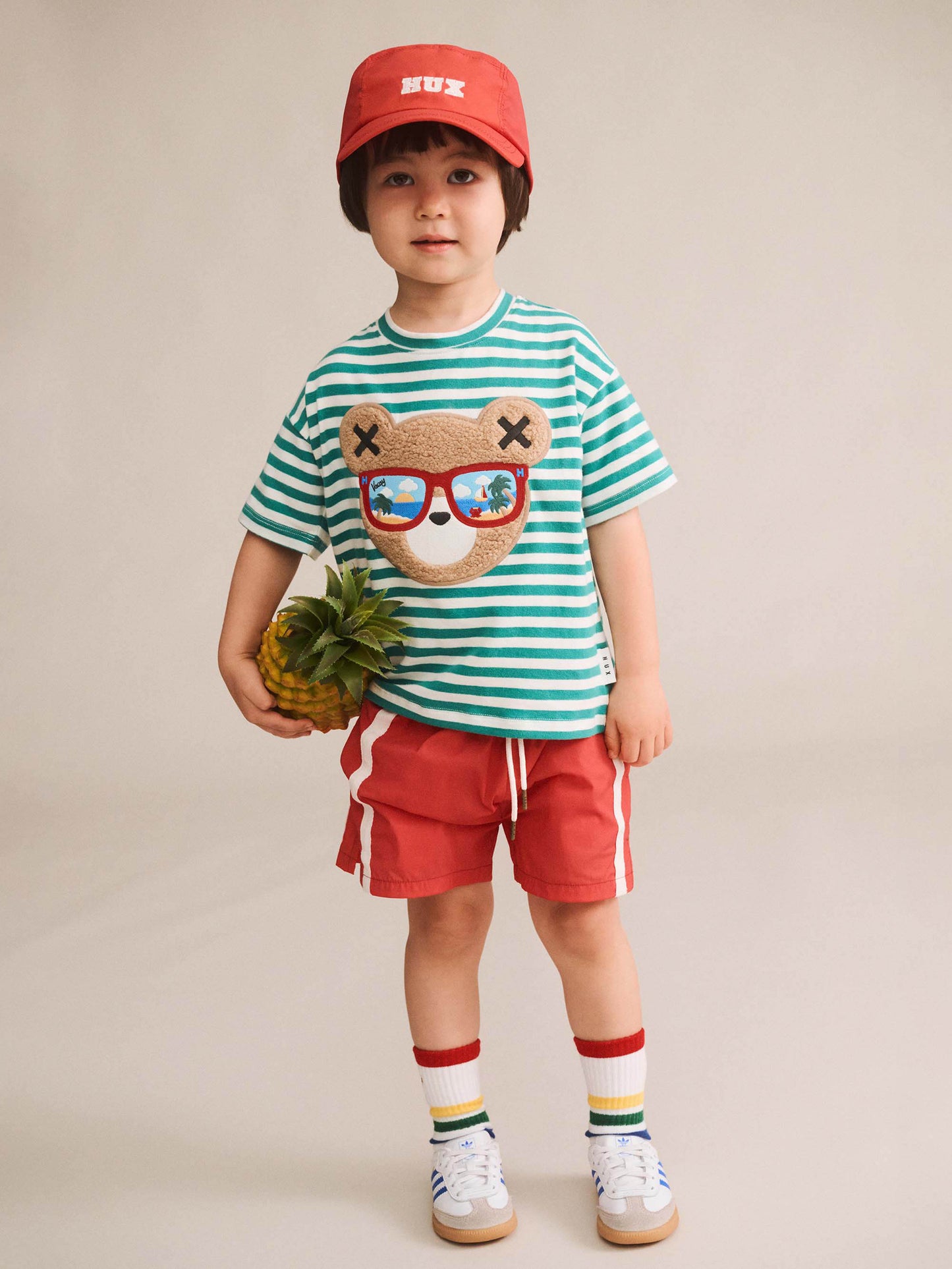 Huxbaby Ripstop Tape Short Racer Red