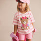 Huxbaby Pink Rib Bike Shortie