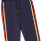 Huxbaby Racer Stripe Trackpant Navy