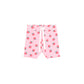 Huxbaby Strawberry Print Rib Bike Short
