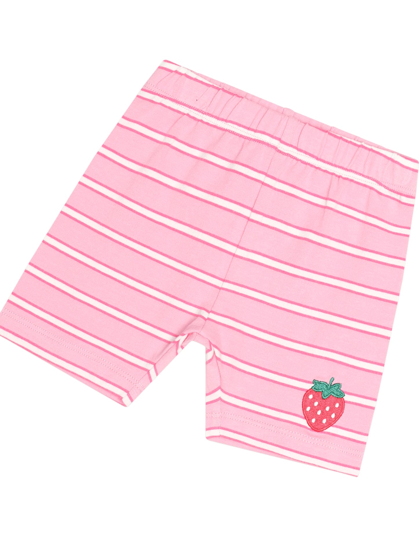 Huxbaby Strawberry Cream Stripe Bike Short