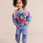 Huxbaby Cherry Bow Trackpant