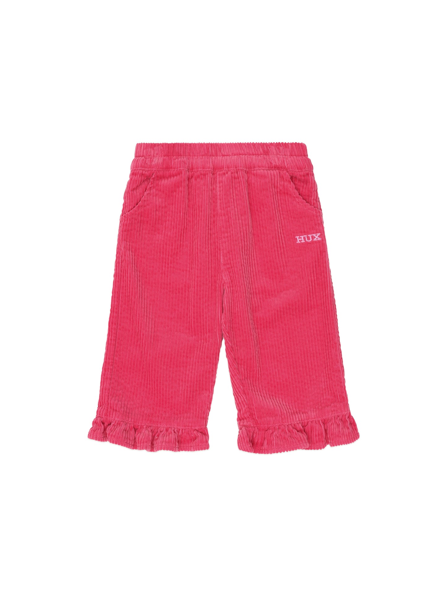 Huxbaby Cord Frill Hem Pant Cherry