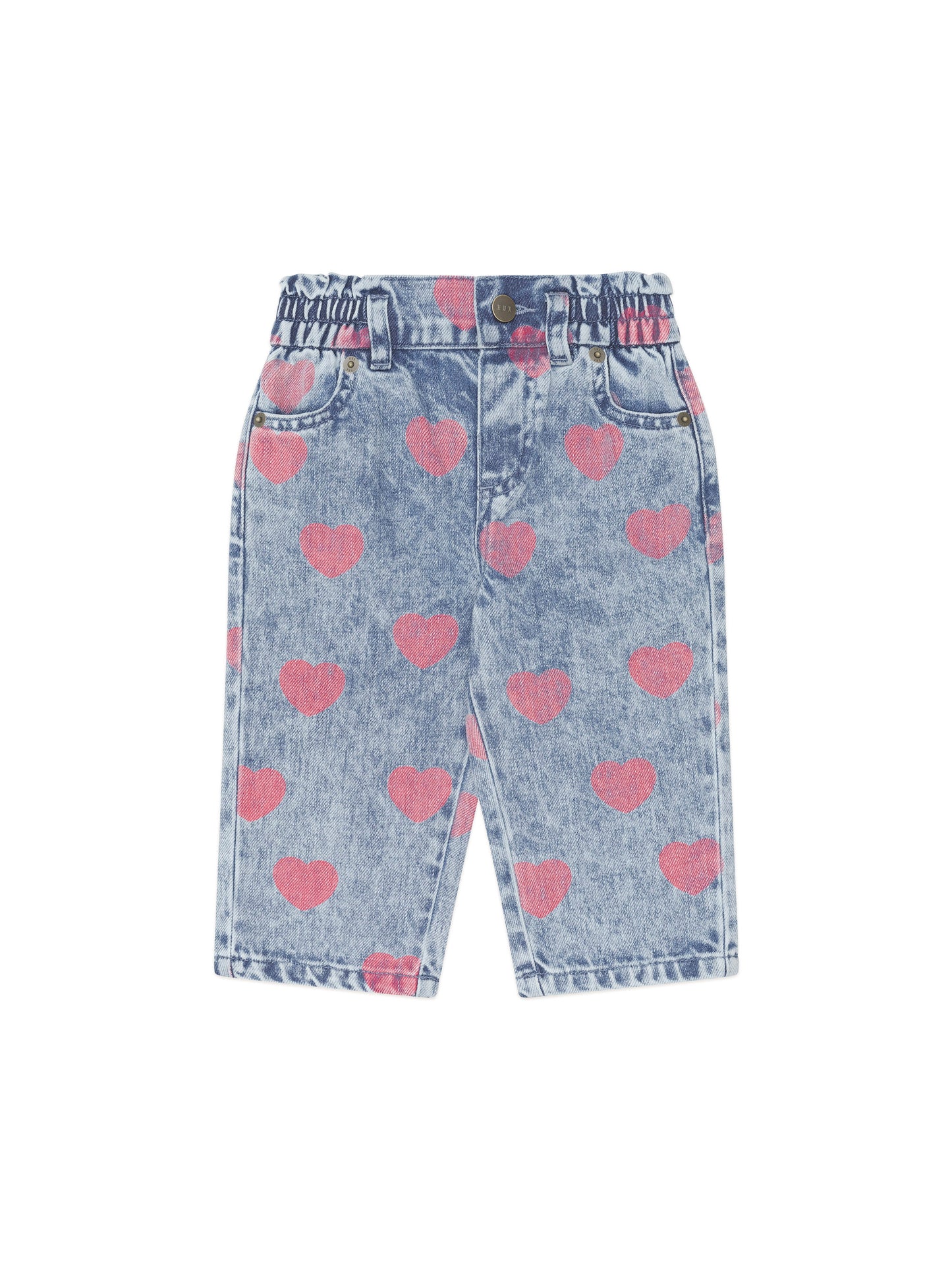 Huxbaby Dreamy Denim Hearts Jeans