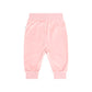 Huxbaby Cherry Embroidery Velour Trackpant