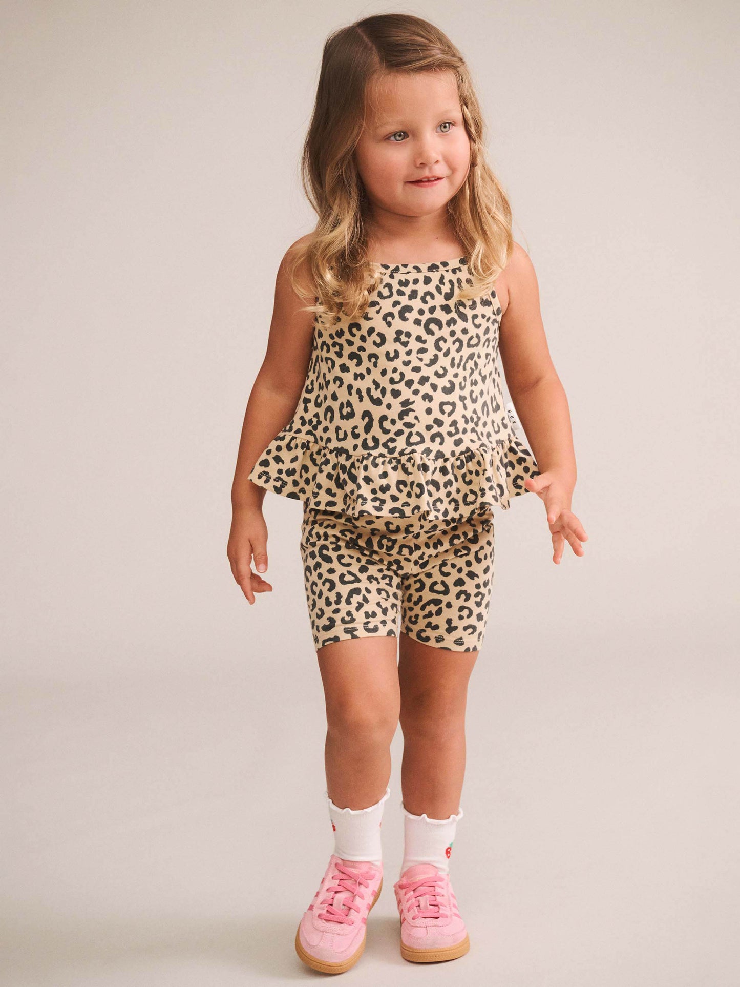 Huxbaby Leopard Bike Short