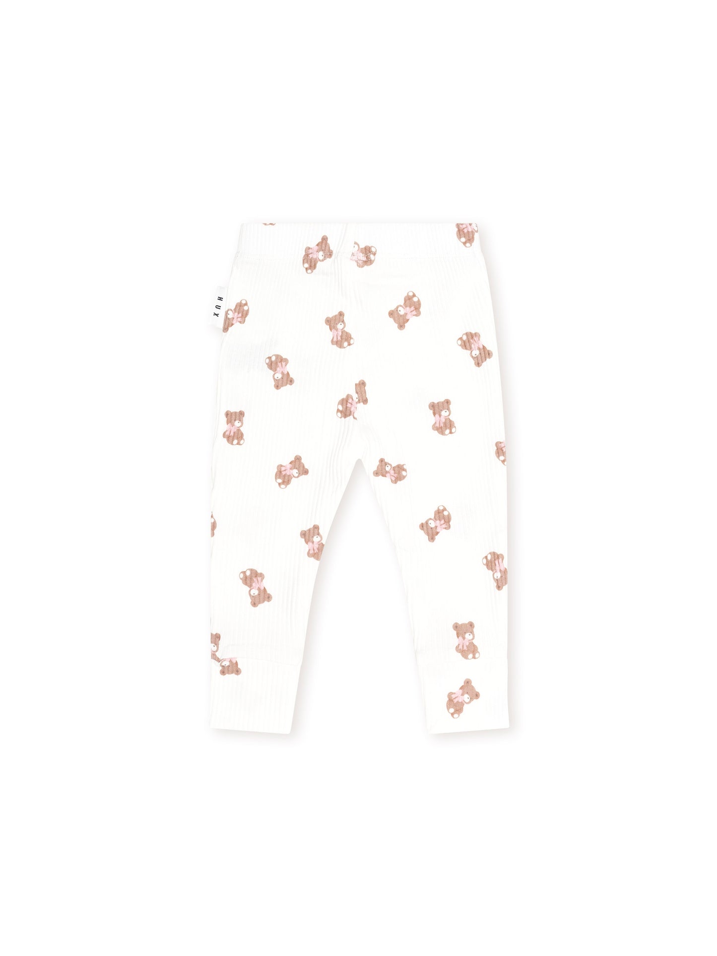 Huxbaby Tumbling Bow Huxette Legging Almond Milk