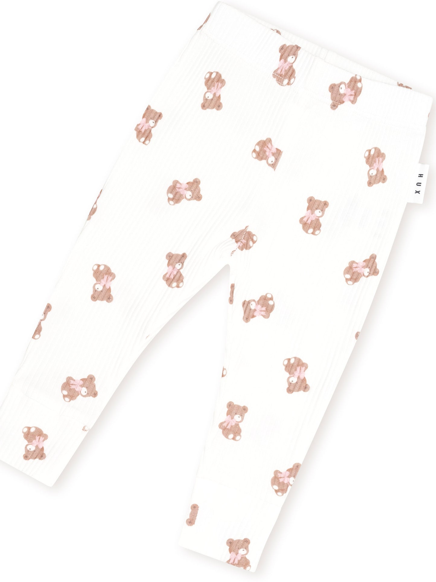Huxbaby Tumbling Bow Huxette Legging Almond Milk