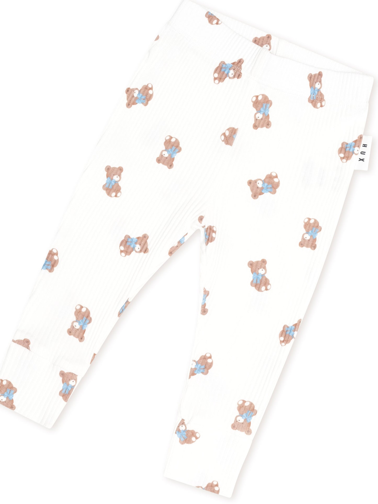 Huxbaby Tumbling Bow Hux Legging Almond Milk