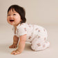 Huxbaby Tumbling Bow Hux Legging Almond Milk