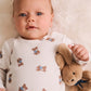 Huxbaby Tumbling Bow Hux Legging Almond Milk