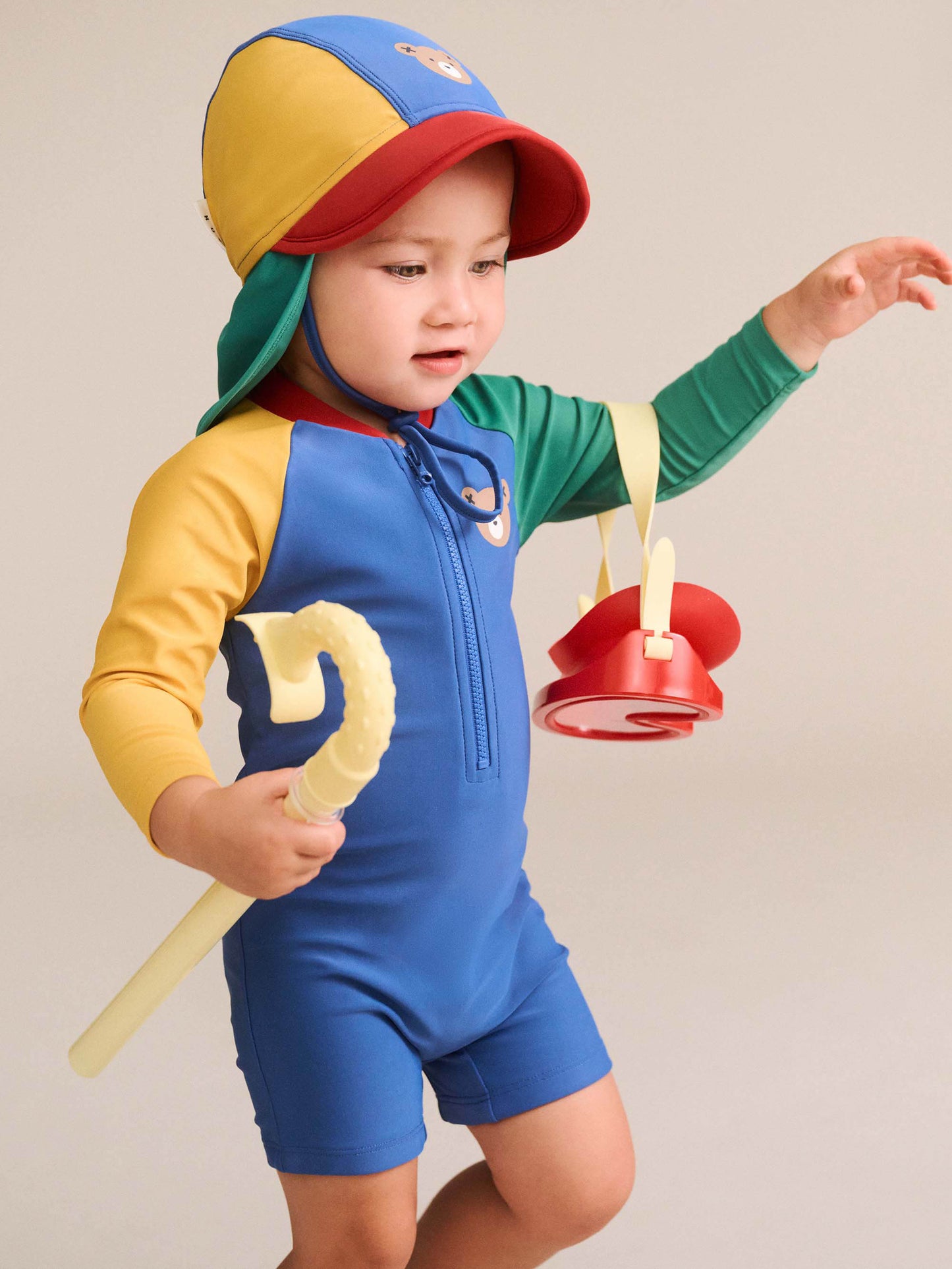 Huxbaby Huxbear Colour Block Rashsuit