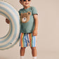 Huxbaby Beach Stripe Swim Short