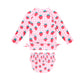 Huxbaby Strawberry Check 2Pc Swim Set