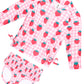 Huxbaby Strawberry Check 2Pc Swim Set