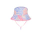 Huxbaby Reversible Swim Hat Floral Bloom