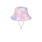 Huxbaby Reversible Swim Hat Floral Bloom