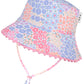Huxbaby Reversible Swim Hat Floral Bloom