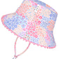 Huxbaby Reversible Swim Hat Floral Bloom