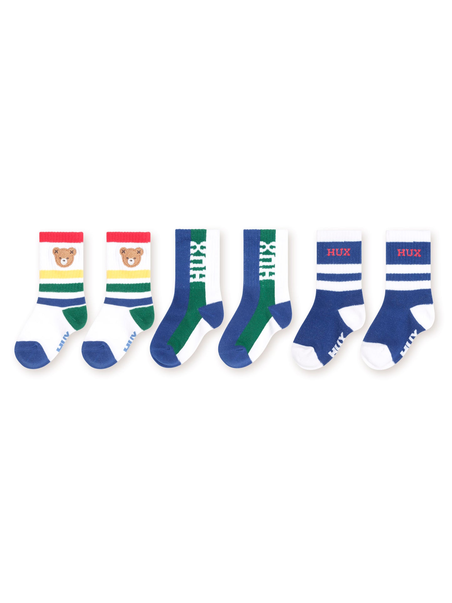 Huxbaby Boys Sports Socks 3pk