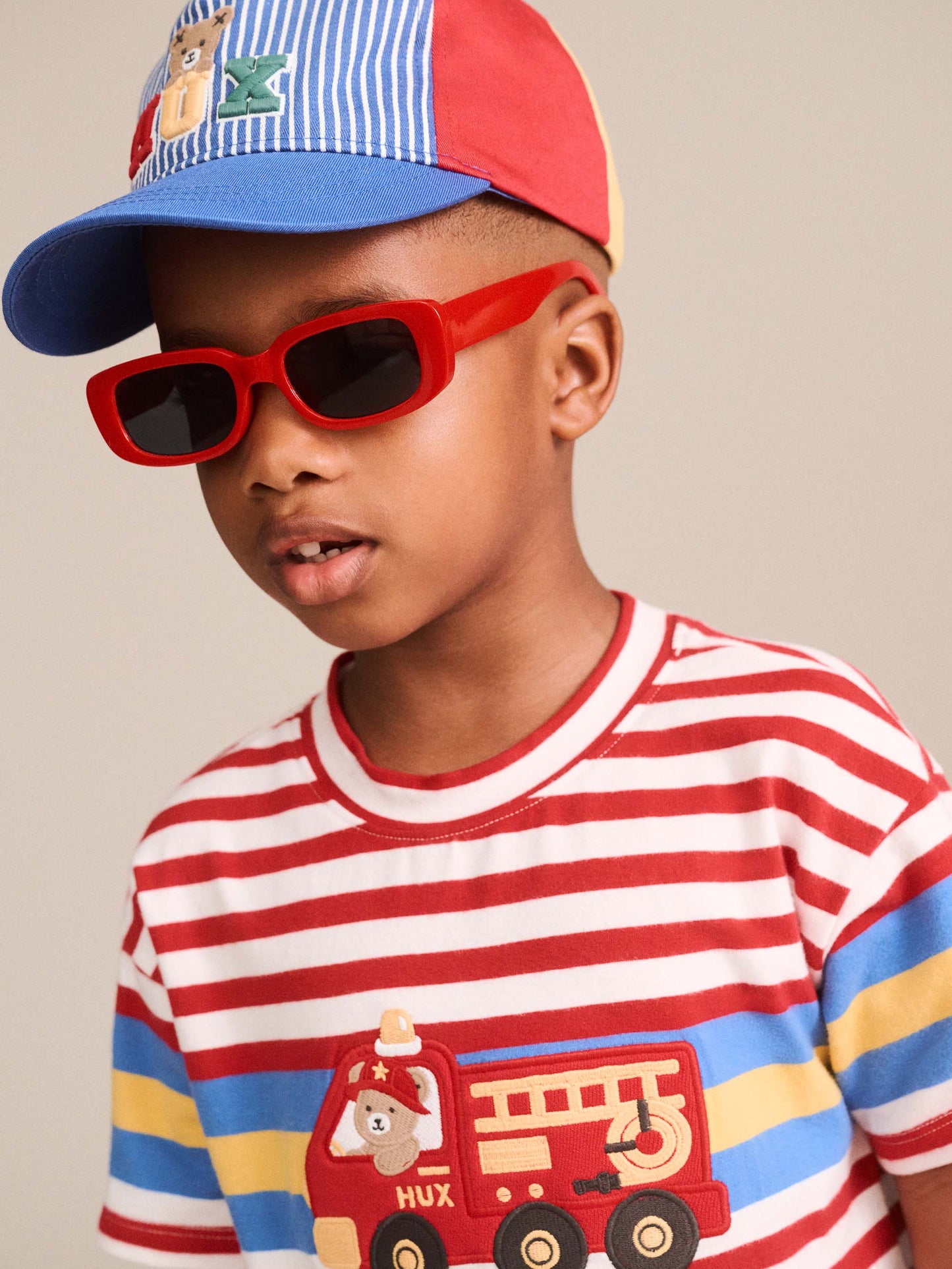 Huxbaby 3D Hux Stripe Spliced Hat