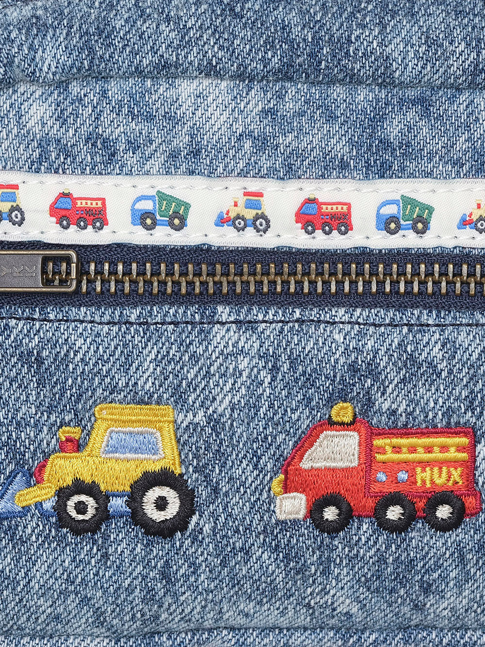 Huxbaby Dreamy Denim Construction Bumbag