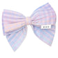 Huxbaby Rainbow Check Bow