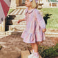 Huxbaby Rainbow Check Bow