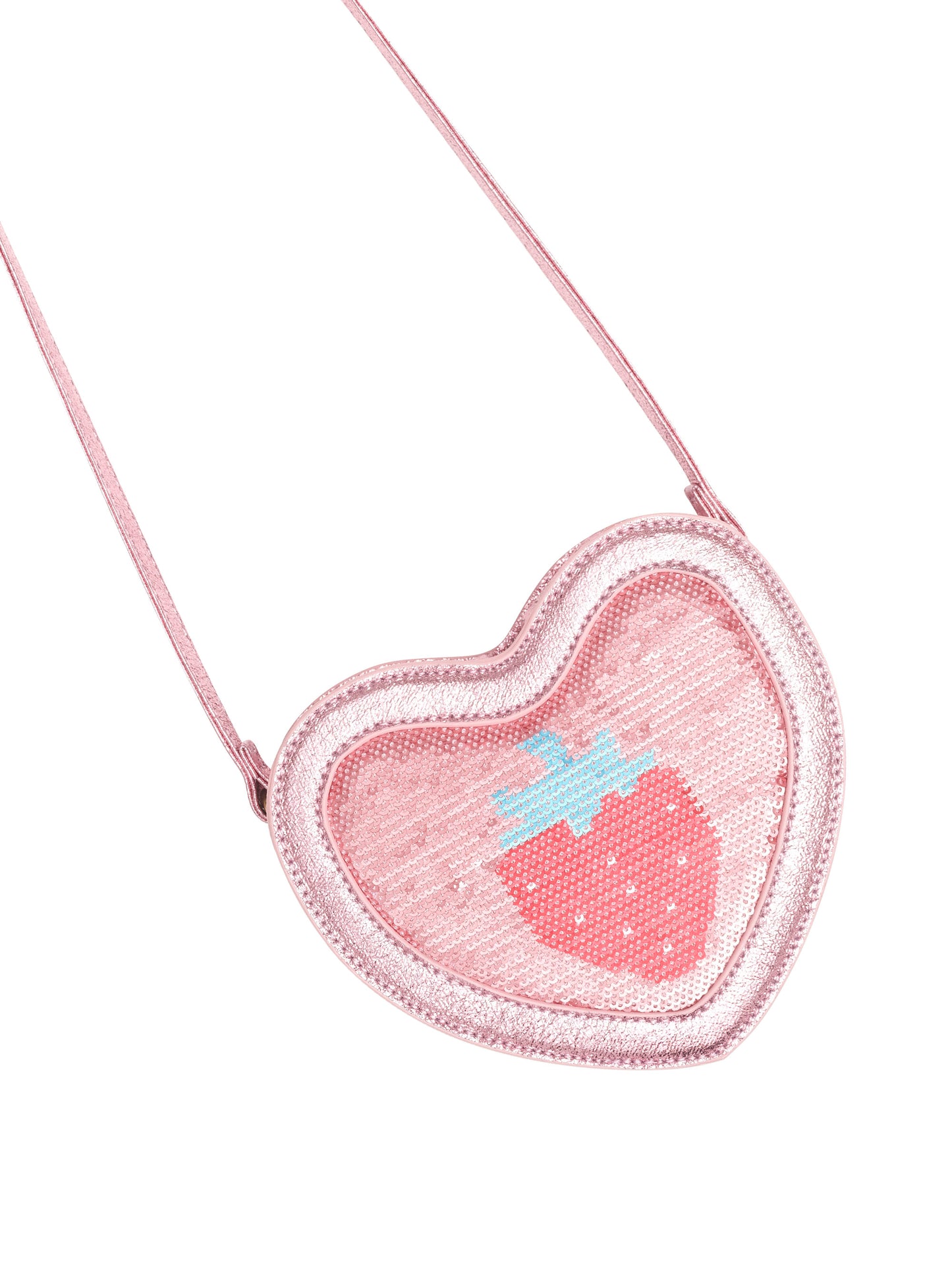 Huxbaby Strawberry Sequin Heart Bag