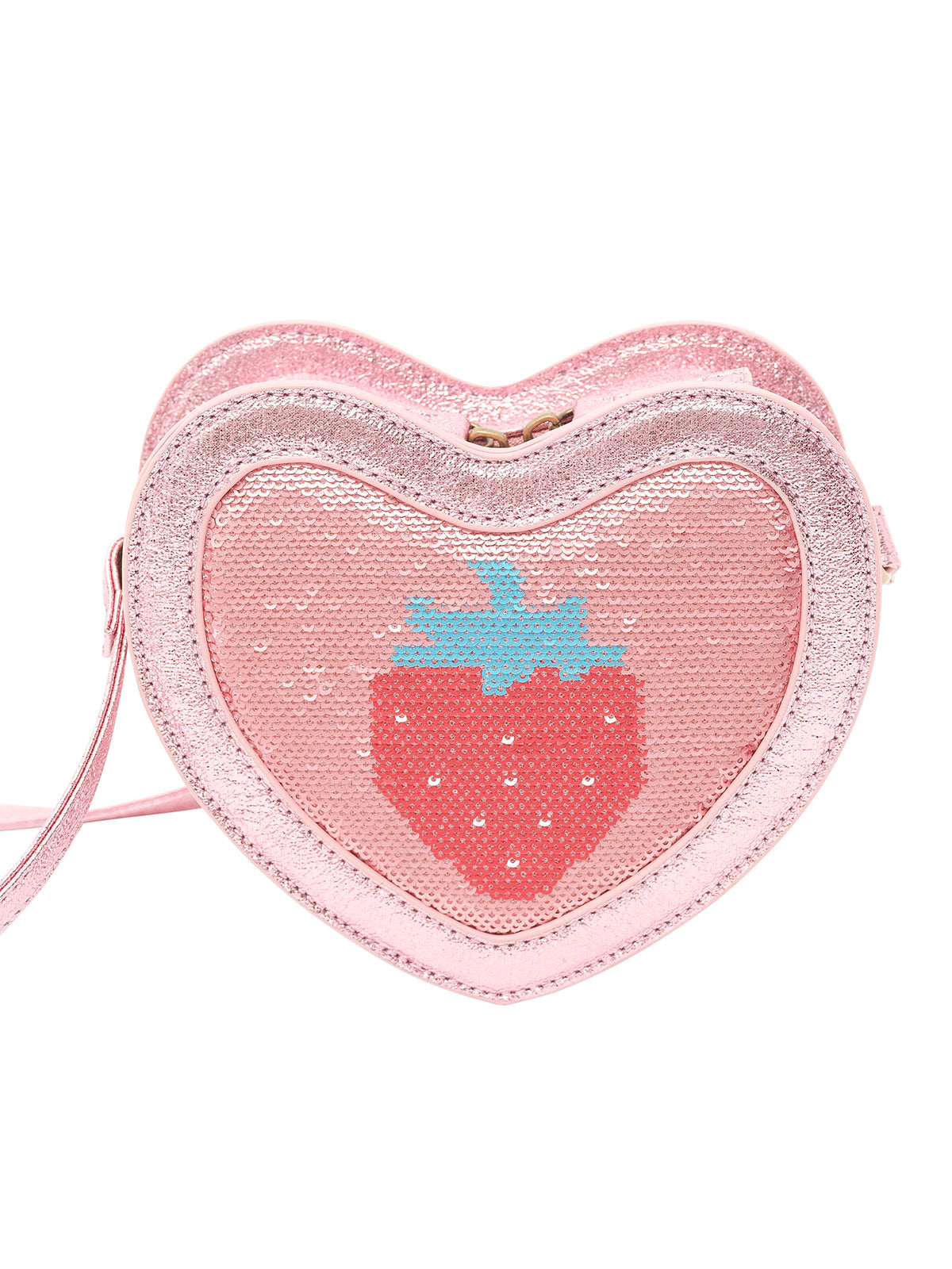 Huxbaby Strawberry Sequin Heart Bag