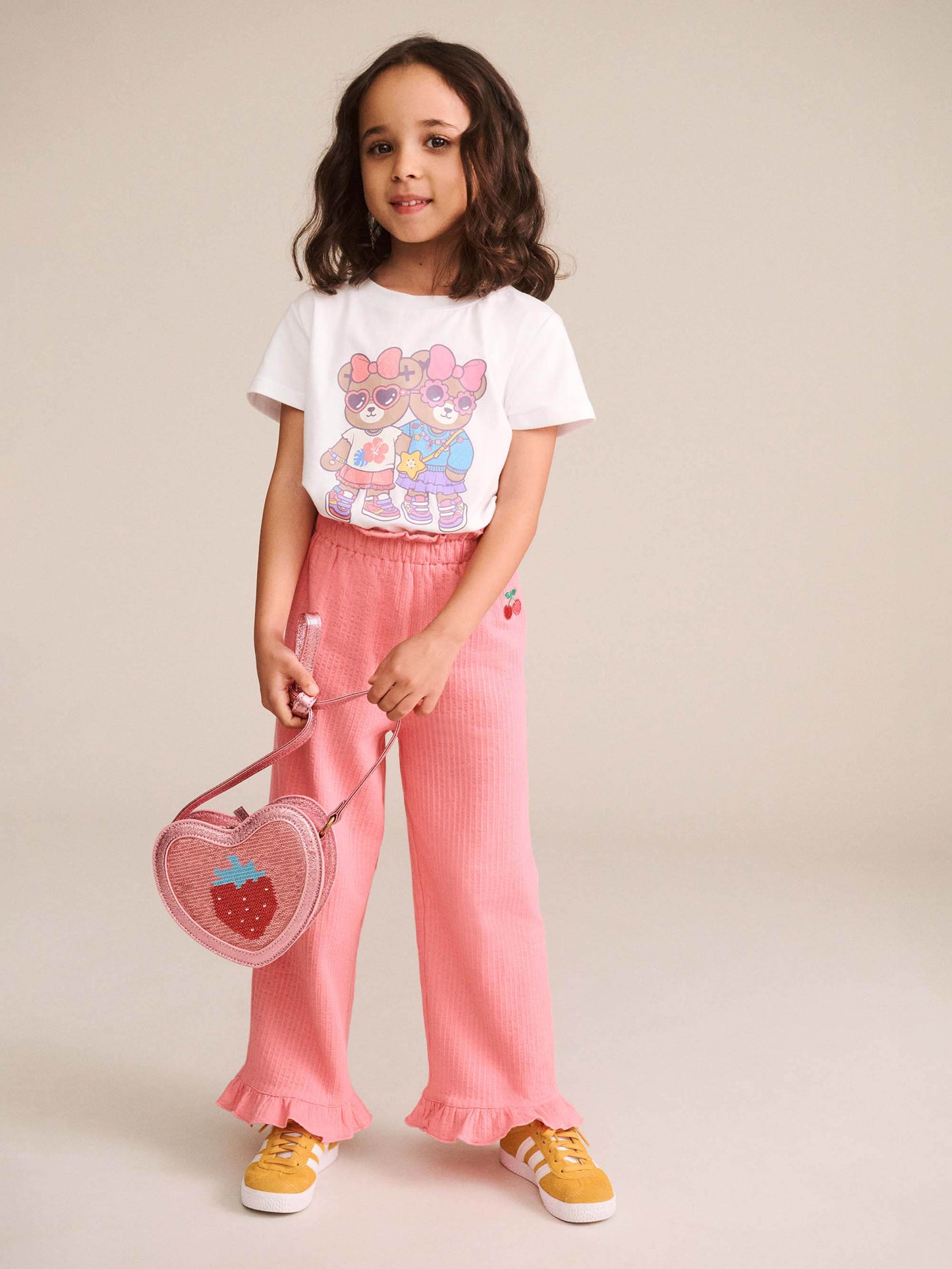 Huxbaby Strawberry Sequin Heart Bag